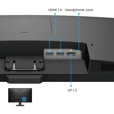 TFT 27" BenQ GW2790, IPS, 100Hz, 2xHDMI, DP, колонки, чорний