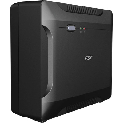ДБЖ FSP Nano 800, 800ВА/480Вт, Schuko x 2, Black