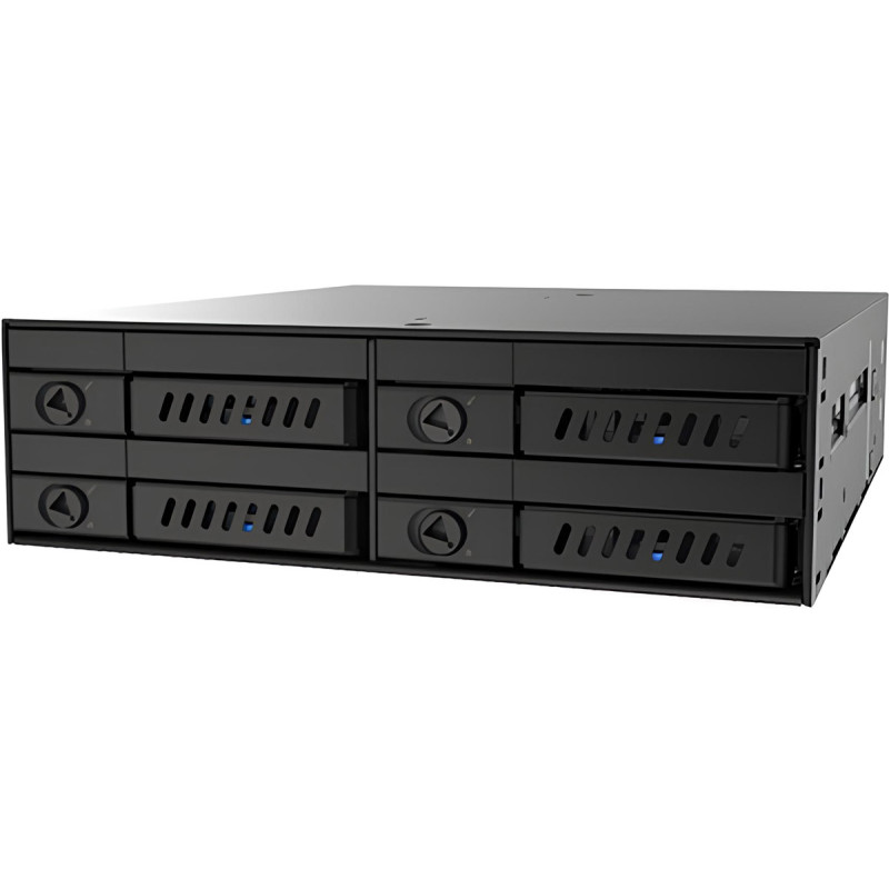 Бекплейн Chieftec CMR-425 1x5.25" -> 4x2.5" HDDs Hot-Swap Metal