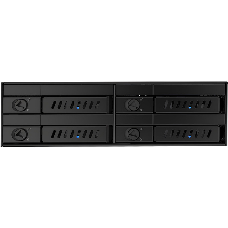 Бекплейн Chieftec CMR-425 1x5.25" -> 4x2.5" HDDs Hot-Swap Metal