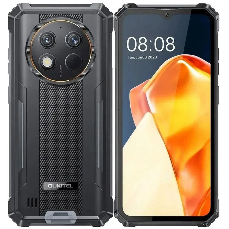Смартфон Oukitel WP28S 6.5"HD+ /4GB/128GB T606 /10600mAh /13+5Мп/ IP69K /NFC Black