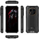 Смартфон Oukitel WP28S 6.5"HD+ /4GB/128GB T606 /10600mAh /13+5Мп/ IP69K /NFC Black