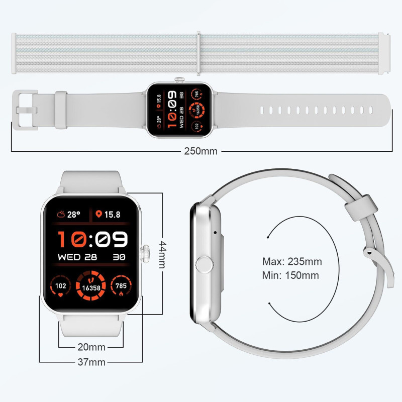 Годинник Blackview R50 Grey