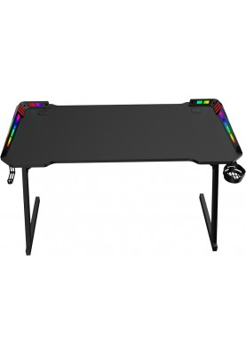 Стіл ігровий XTRIKE ME DK-05 Gaming Desk RGB Llight, Black 110x60x74мм.