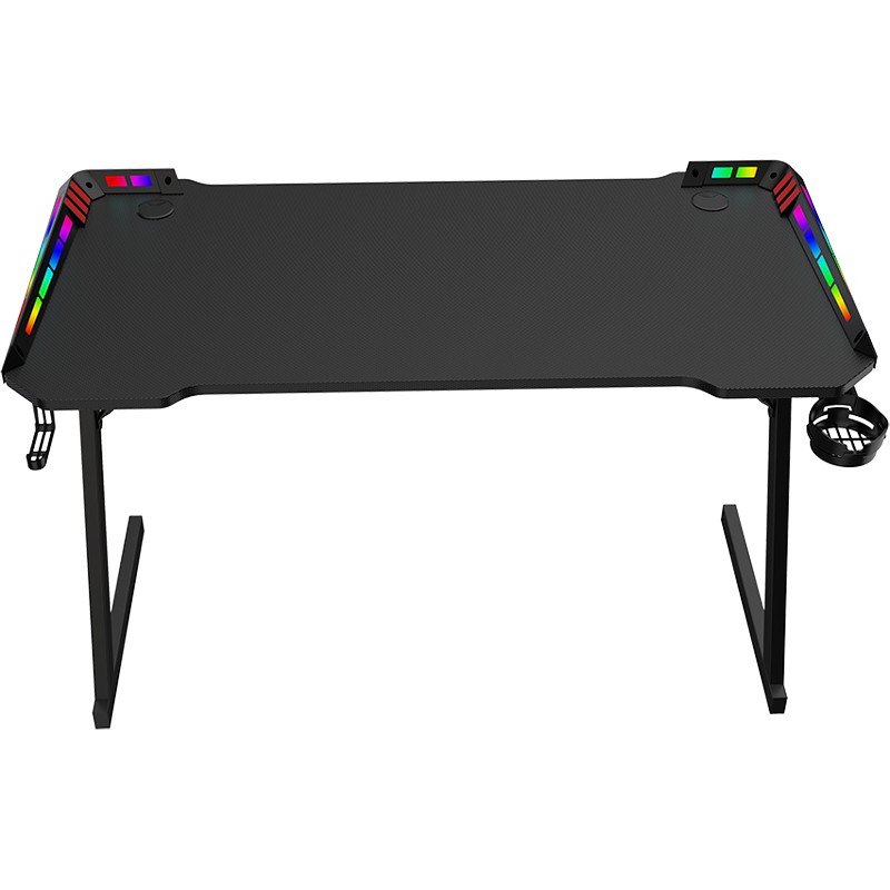 Стіл ігровий XTRIKE ME DK-05 Gaming Desk RGB Llight, Black 110x60x74мм.