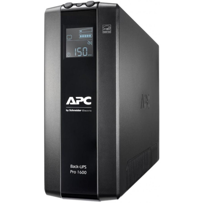 ДБЖ APC Back UPS Pro 1600VA/960W, LCD, USB, 6+2 C13, (BR1600MI)
