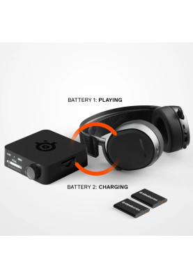 Ігрова гарнітура SteelSeries Arctis Pro Wireless Black PC/PS/SW/MAC/MOB