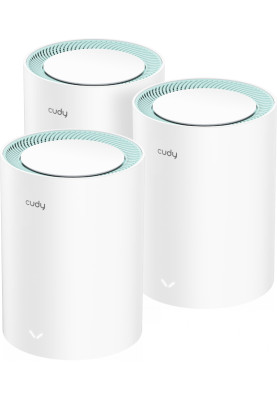 Система WiFi Cudy M1300(3-pack), AC1200 Wi-Fi Gigabit Mesh Solution
