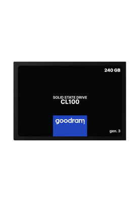 SSD 240Gb GoodRAM CL100 SATA III 2.5" TLC, Retail