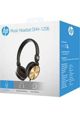 Гарнітура HP DHH-1206, 3,5мм, Black