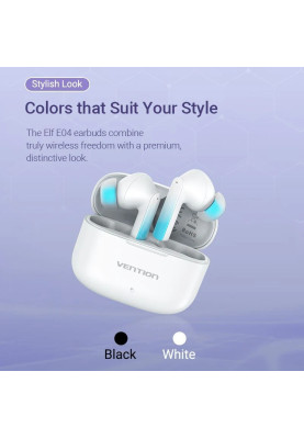 Навушники TWS Vention Elf Earbuds E04 White