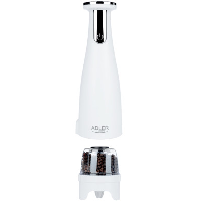 Млинок для спецій Adler AD 4449 white електричний/150мл/керамічні жорна/USB-C/3 змінні млинки/білий Млинок для спецій Adler AD 4449 white електричний/150мл/керамічні жорна/USB-C/3 змінні млинки/білий