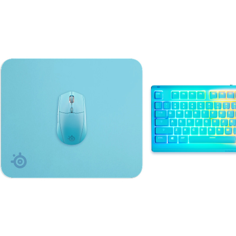 Ігрова поверхня SteelSeries QcK M 320х270х2мм Aqua