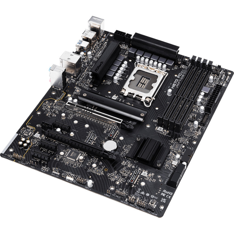 ASRock H670 PG RIPTIDE (1700/H670, 4*DDR4, 2xPCIex16, 4xSATAІІІ, 3xM.2, 2.5GLan, 7.1ch, ATX)