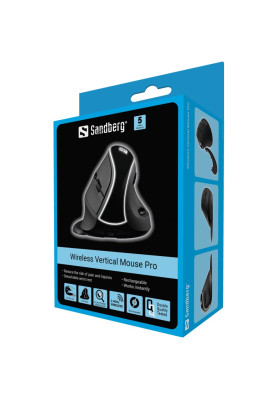 Мишка Sandberg Wireless Pro 3400 dpi., 6кн. чорна