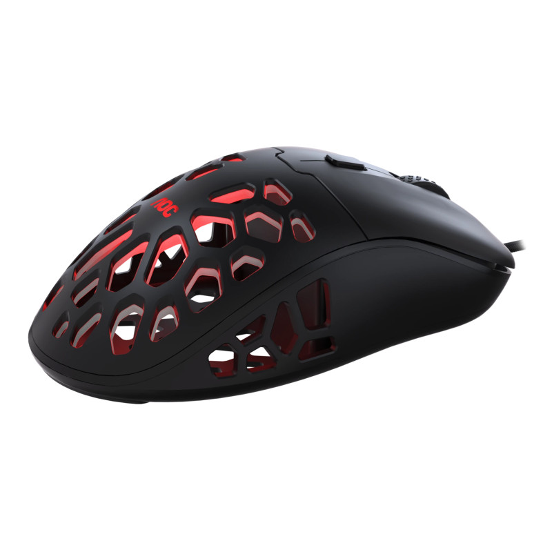 Мишка AOC GM510B ігрова, 16000dpi., 6кн., RGB PMW3389 Ultra-Light чорна