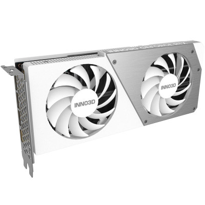 Відеокарта GeForce RTX4070 Inno3D X2 OC WHITE, 12GB GDDR6X, 192bit, PCI Express