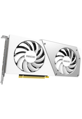 Відеокарта GeForce RTX4070 Inno3D X2 OC WHITE, 12GB GDDR6X, 192bit, PCI Express