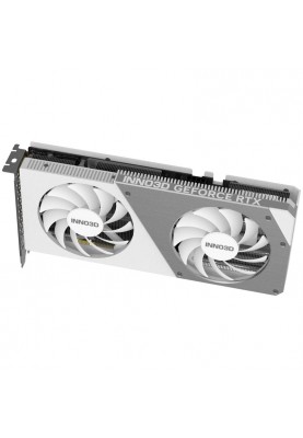 Відеокарта GeForce RTX4070 Inno3D X2 OC WHITE, 12GB GDDR6X, 192bit, PCI Express