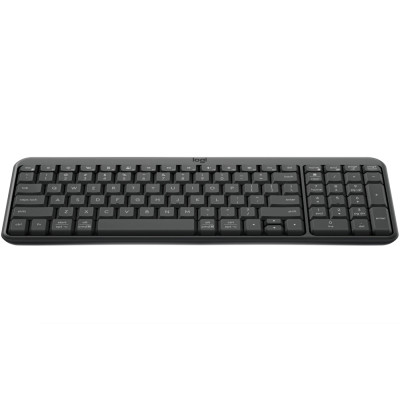 Клавіатура бездротова LOGITECH K250 UKR, 2.4GHZ/BT, Graphite Клавіатура бездротова LOGITECH K250 UKR, 2.4GHZ/BT, Graphite