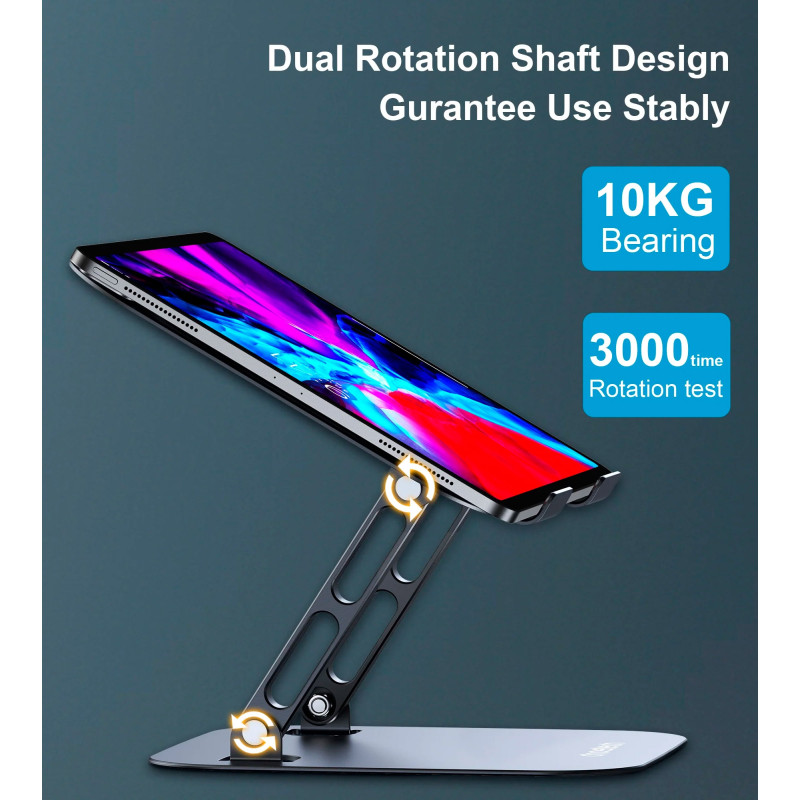 Підставка для ноутбука Laptop Folding Stand 7-13" Choetech сіра