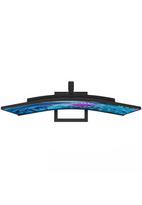 TFT 34" Philips 346E2CUAE, VA, вигнутий, WQHD, DP, HDMI, USB-С, HAS,  колонки, чорний