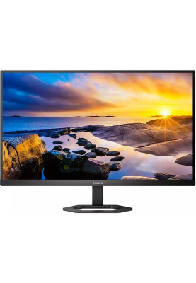 TFT 27" Philips 27E1N5500LA, QHD, VA, 75Гц, 1ms, 2xHDMI, DP, HAS, Pivot, колонки, чорн