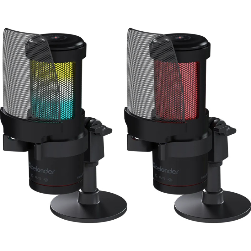 Ігровий стрім мікрофон Defender Impulse GMC 400 USB, RGB, 2.0 м