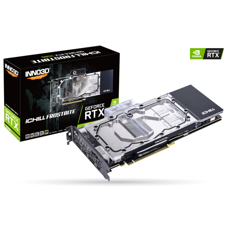Відеокарта GeForce RTX 2080 Inno3D iChill Frostbite, 8GB GDDR6, 256bit