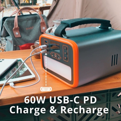 Зарядна станція Energizer 150Вт (230Вт/г) 2xDC, LiFePO4, USB-C PD 60Вт Зарядна станція Energizer 150Вт (230Вт/г) 2xDC, LiFePO4, USB-C PD 60Вт