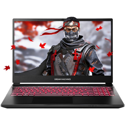 Ноутбук Dream Machines RT5060-15UA28 15.6” FHD 144Hz/Ryzen 7 H255/16 GB/SSD 1TB/RTX5060/2.5GLAN/DOS (RT5060-15UA28)