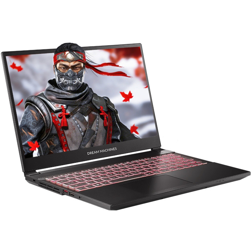 Ноутбук Dream Machines RT5060-15UA28 15.6” FHD 144Hz/Ryzen 7 H255/16 GB/SSD 1TB/RTX5060/2.5GLAN/DOS (RT5060-15UA28)