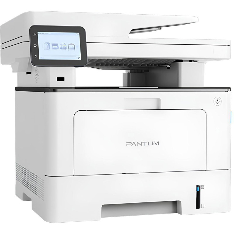 БФП А4 Pantum BM5110ADN (40 стор/хв, 1200x1200 dpi, duplex, ADF, Ethernet, touchscreen, білий)