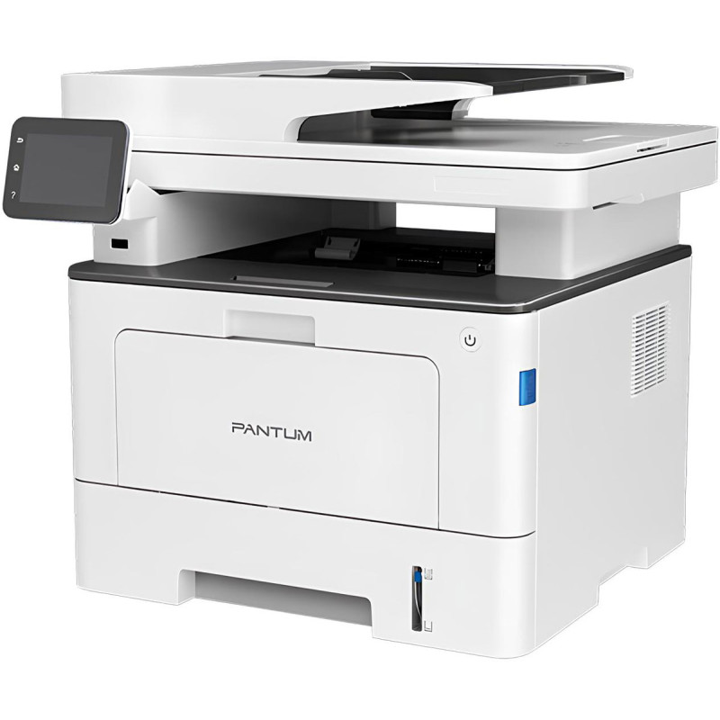 БФП А4 Pantum BM5110ADN (40 стор/хв, 1200x1200 dpi, duplex, ADF, Ethernet, touchscreen, білий)