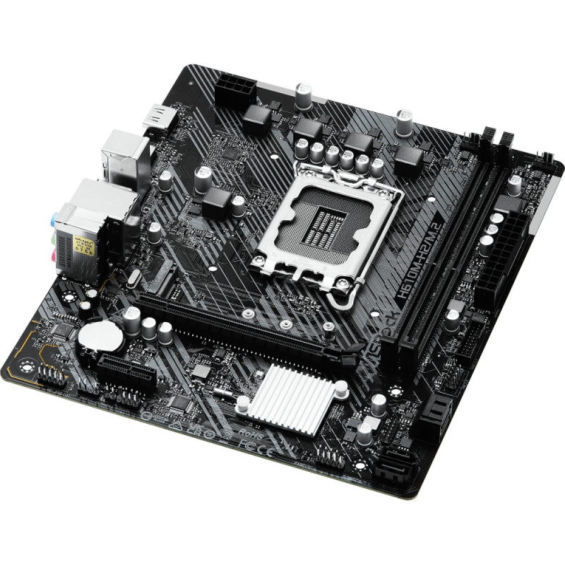 ASRock H610M-H2/M.2 (1700/H610, 2*DDR4, 1xPCIex16, 2xHDMI, 4xSATAІІІ, M.2, GLan, 7.1ch, mATX)