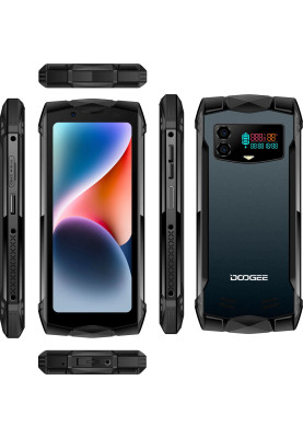 Смартфон Doogee Smini 4.5" qHD+ /8GB/256GB/ G99 / 3000mAh / 50+8Мп / NFC/IP68/IP69K Black