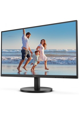 TFT 27" AOC Q27B3MA, QHD, VA, 75Гц, 2х HDMI, DP, колонки, чорний