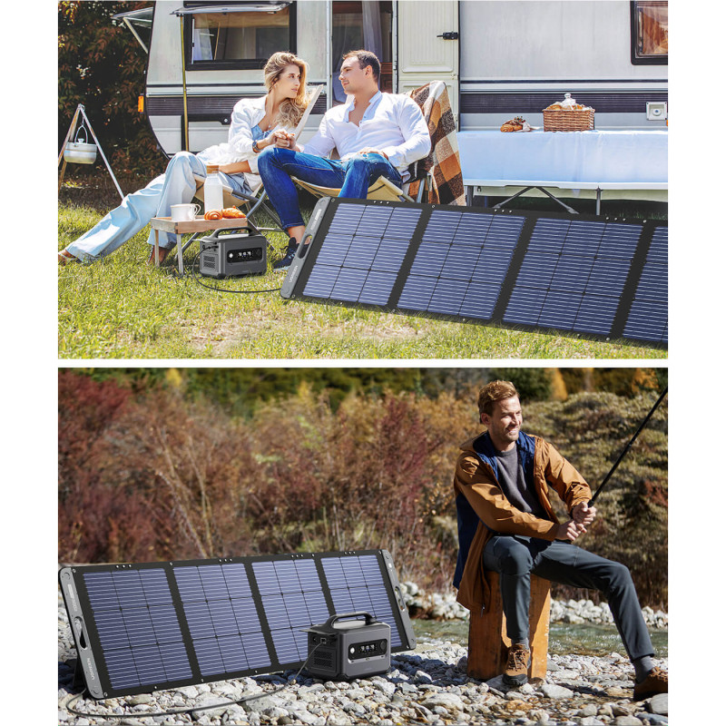 Сонячна панель Ugreen 200W Solar Panel SC200 IP67 MPPT XT60+MC4