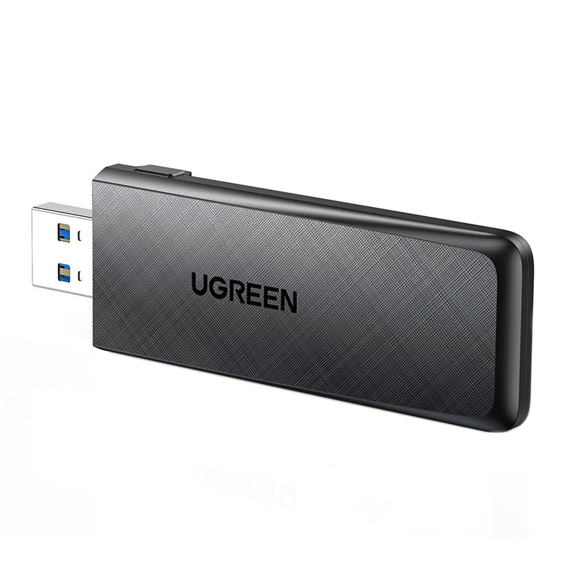 Адаптер WiFi AC1300 2.4GHz&5GHz USB 3.0 CM492 Ugreen Black