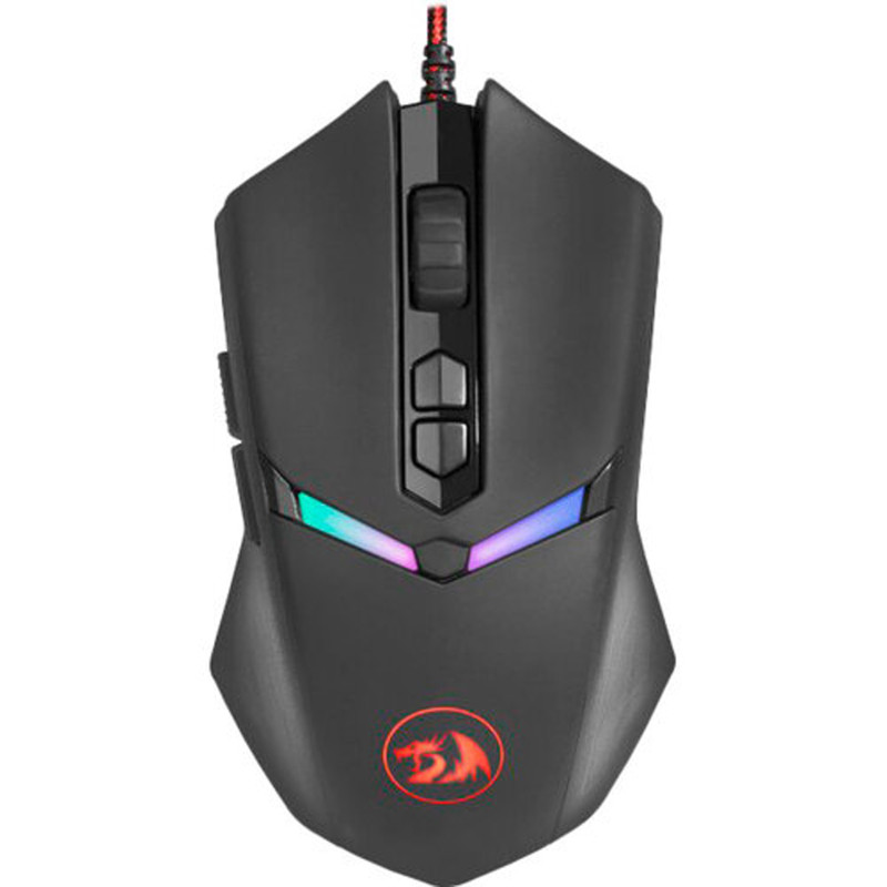 Мишка Redragon Nemeanlion 2 RGB, ігрова, 7200dpi., 8кн., чорна