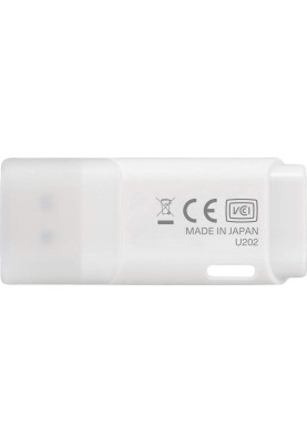 Пам'ять USB Flash KIOXIA 32GB USB 2.0 Hayabusa U202 White, Retail