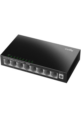 Комутатор Cudy FS108, 8 портовий 10/100 Mbps Metal Switch
