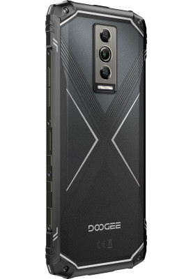 Смартфон Doogee Blade10 Pro 6.56" HD+/6GB/256GB/ T606 /5150mAh/ 50+8Мп /NFC/IP68/IP69K/ Black/Silver