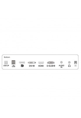 TFT 23.8" Philips 242B9TL, сенсорний (10 дотиків), IPS, VGA, HDMI, DVI-D, DP, USB, HAS, колонки