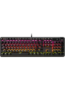 Клавіатура ігрова механічна SteelSeries Apex 5 (Blue Switch) UA OLED Smart Display