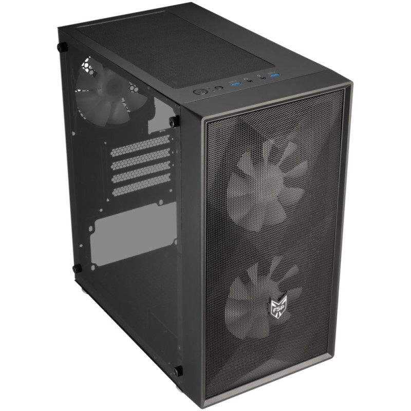 Корпус FSP CST130BASICB без БЖ mATX Black