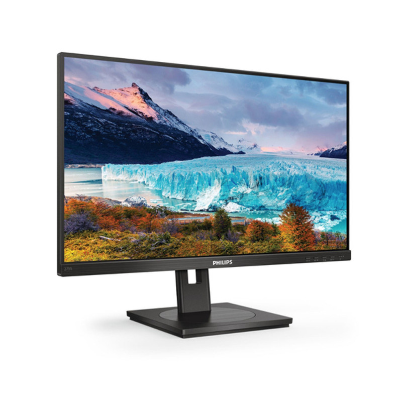 TFT 27" Philips 275S1AE, IPS, QHD,DVI-D, DP, HDMI, pivot,  колонки, чорний