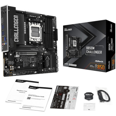 ASRock B850M CHALLENGER (AM5/B850, 4*DDR5, 2xPCIex16, HDMI/DP, 4xSATAІІІ,2xM.2, 2.5GLan, mATX) ASRock B850M CHALLENGER (AM5/B850, 4*DDR5, 2xPCIex16, HDMI/DP, 4xSATAІІІ,2xM.2, 2.5GLan, mATX)