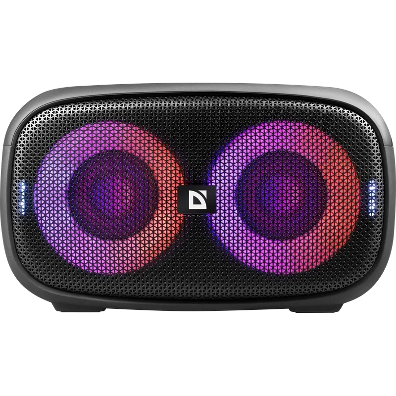 Акустична система 1.0 Defender Q5 20 Вт Bluetooth/FM/USB/TF/IPX5, LED, чорна