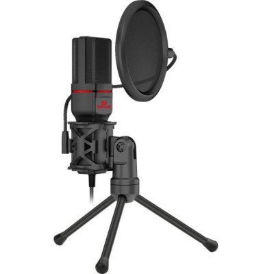 Ігровий стрім мікрофон Redragon Seyfert GM100 3.5мм, кабель 1.5м